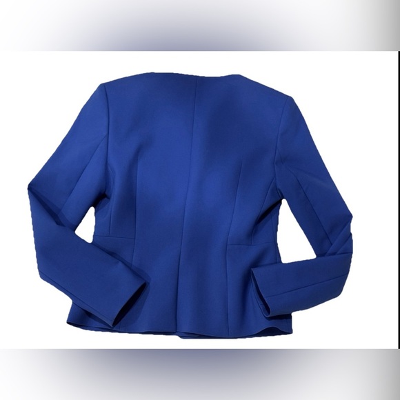 Hugo Boss Jisula Collarless Ponte Career Classic Blazer SZ 4 - Picture 4 of 9